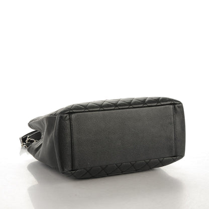 Chanel Caviar Quilted Grand Shopping Tote GST Black 4 of 7