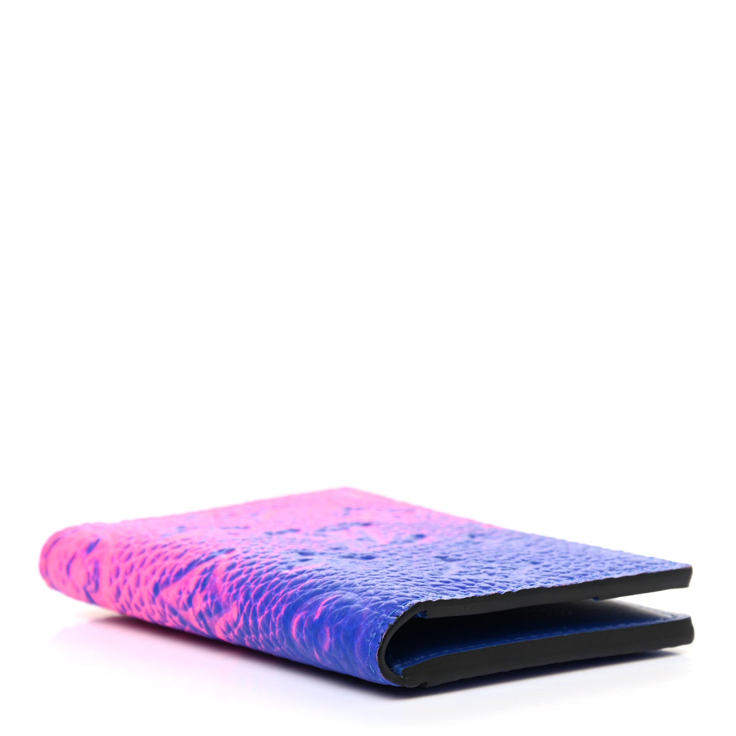 Louis Vuitton Taurillon Illusion Pocket Organizer Bleu Rose 4 of 6