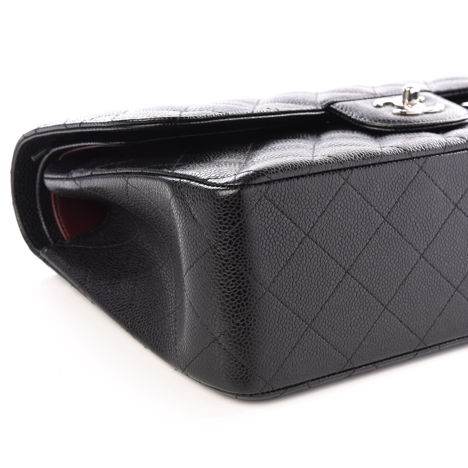 Chanel Caviar Quilted Jumbo Double Flap Black 5 of 8