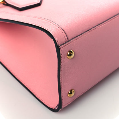 Gucci Wonka Grain Calfskin Mini Diana Tote Bag Wild Rose Fuxia Fluo 9 of 11