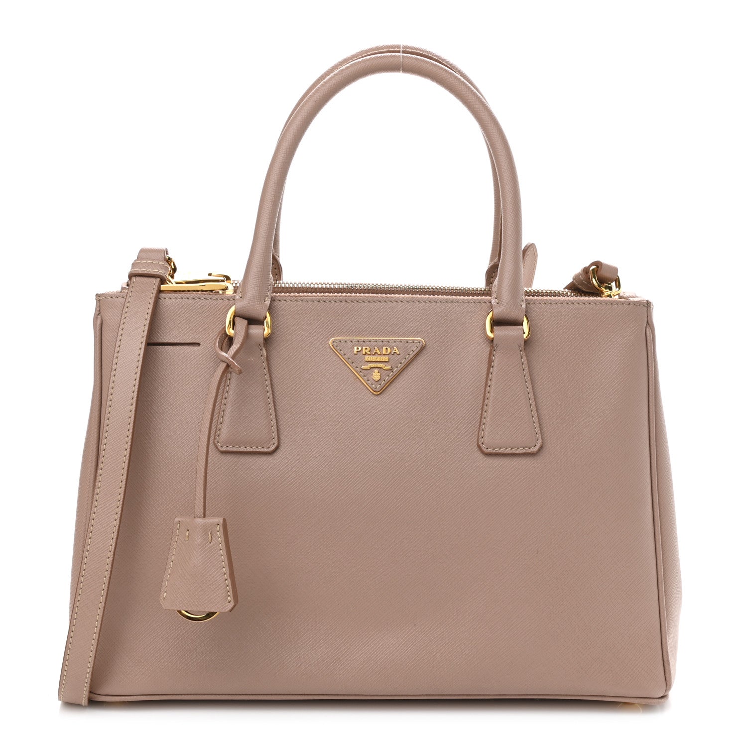 Prada Saffiano Medium Galleria Double Zip Tote Cammeo 1 of 9