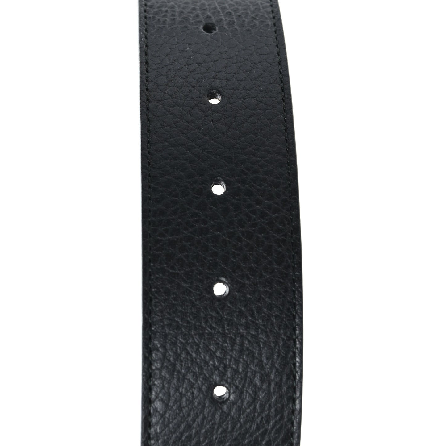 Dollar Calfskin 1973 Reversible Belt 85 34 Black Mineral Blue