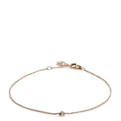 Cartier 18K Yellow Gold Diamond XS D'Amour Bracelet 9 of 14