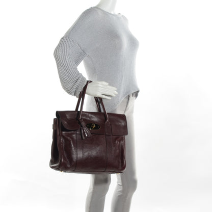 Mulberry Natural Leather Bayswater Oxblood 2 of 9