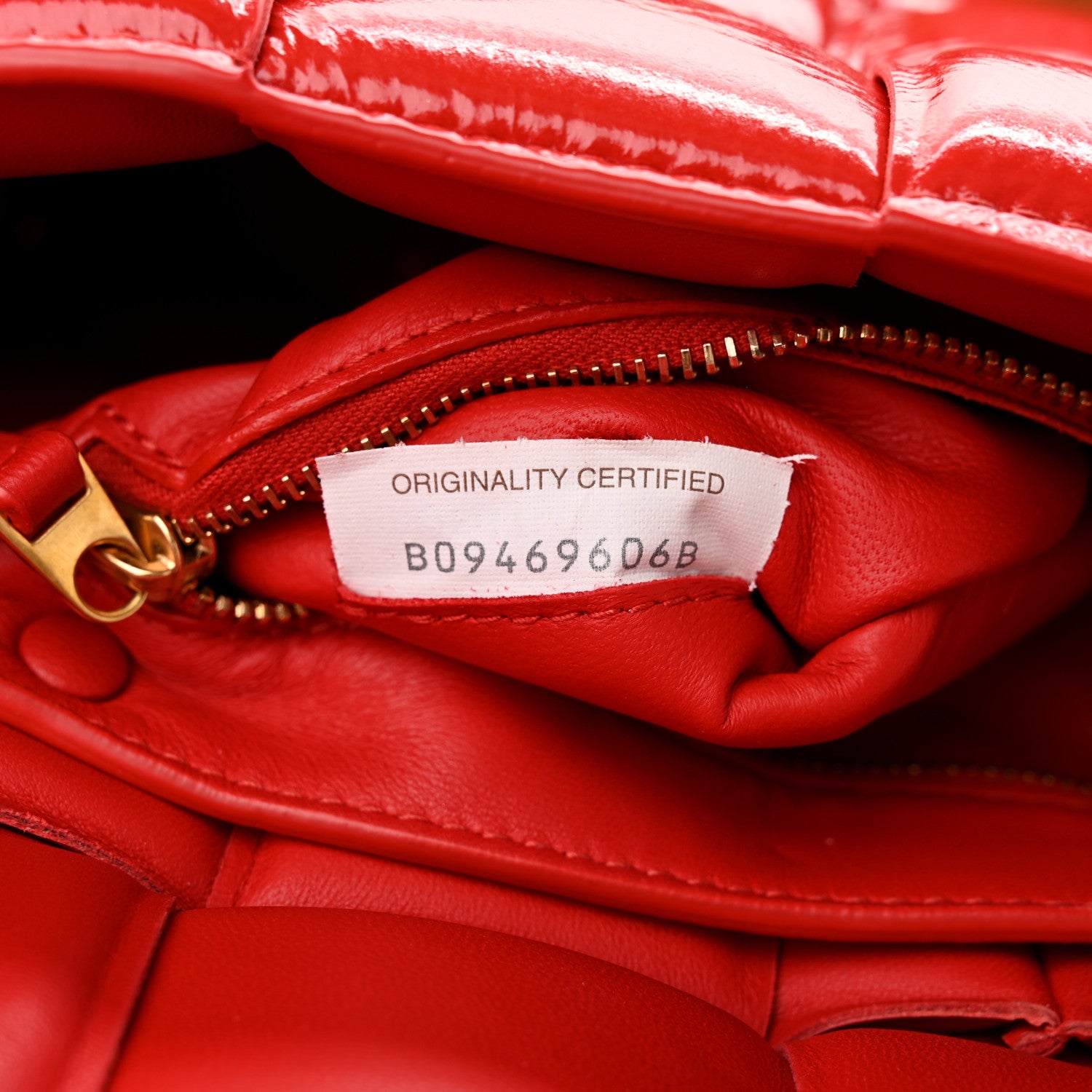 Bottega Veneta Textured Deerskin Maxi Intrecciato Padded Cassette Crossbody Bag Chili 7 of 14