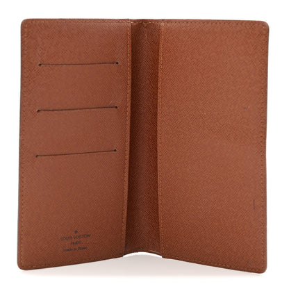Louis Vuitton Monogram Porte Valeurs Checkbook Wallet 5 of 9