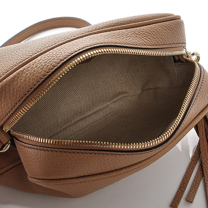 Gucci Pebbled Calfskin Small Soho Disco Bag Rose Beige 5 of 7