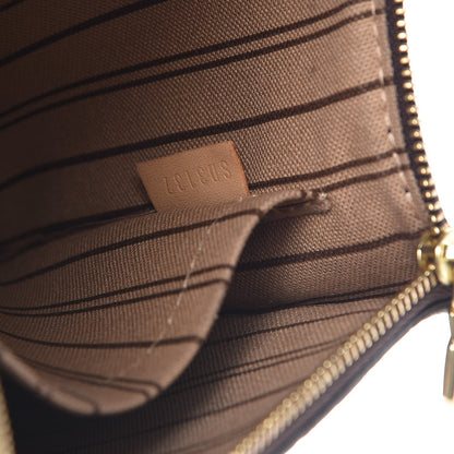 Louis Vuitton Monogram Neverfull MM GM Pochette 8 of 11