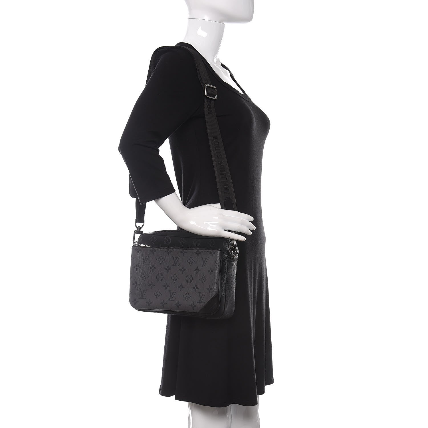 Louis Vuitton Reverse Monogram Eclipse Trio Messenger 2 of 10