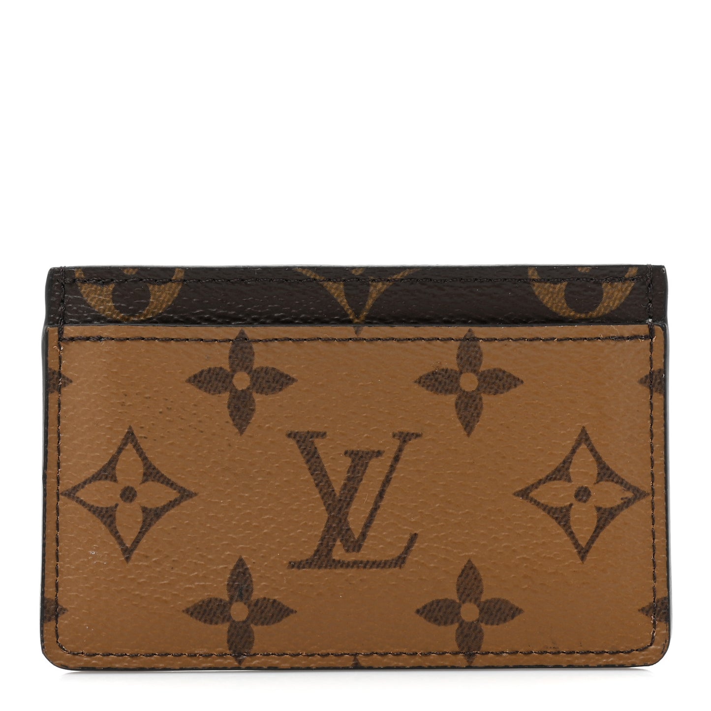 Reverse Monogram Card Holder