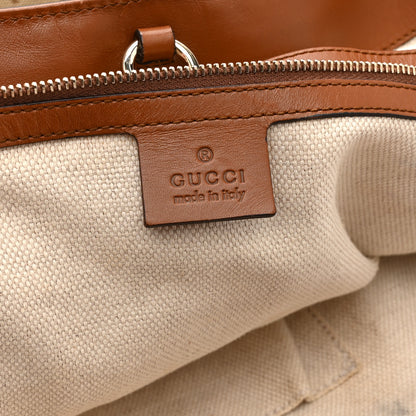 Gucci Monogram Medium Brick Lane Tote Brown 6 of 11