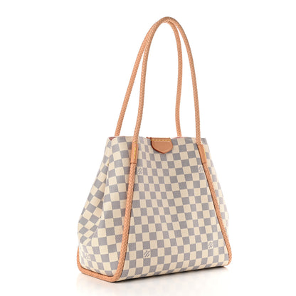 Louis Vuitton Damier Azur Propriano Rose Ballerine 3 of 11