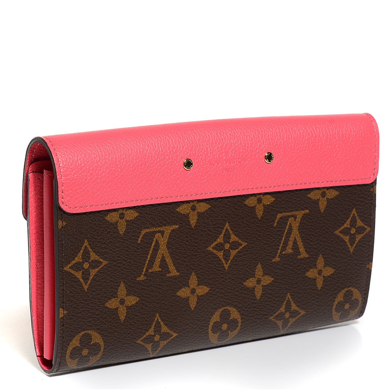 Louis Vuitton Monogram Pallas Wallet Litchi 3 of 8