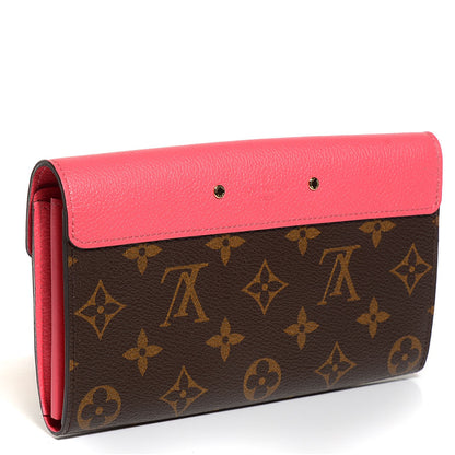 Louis Vuitton Monogram Pallas Wallet Litchi 3 of 8