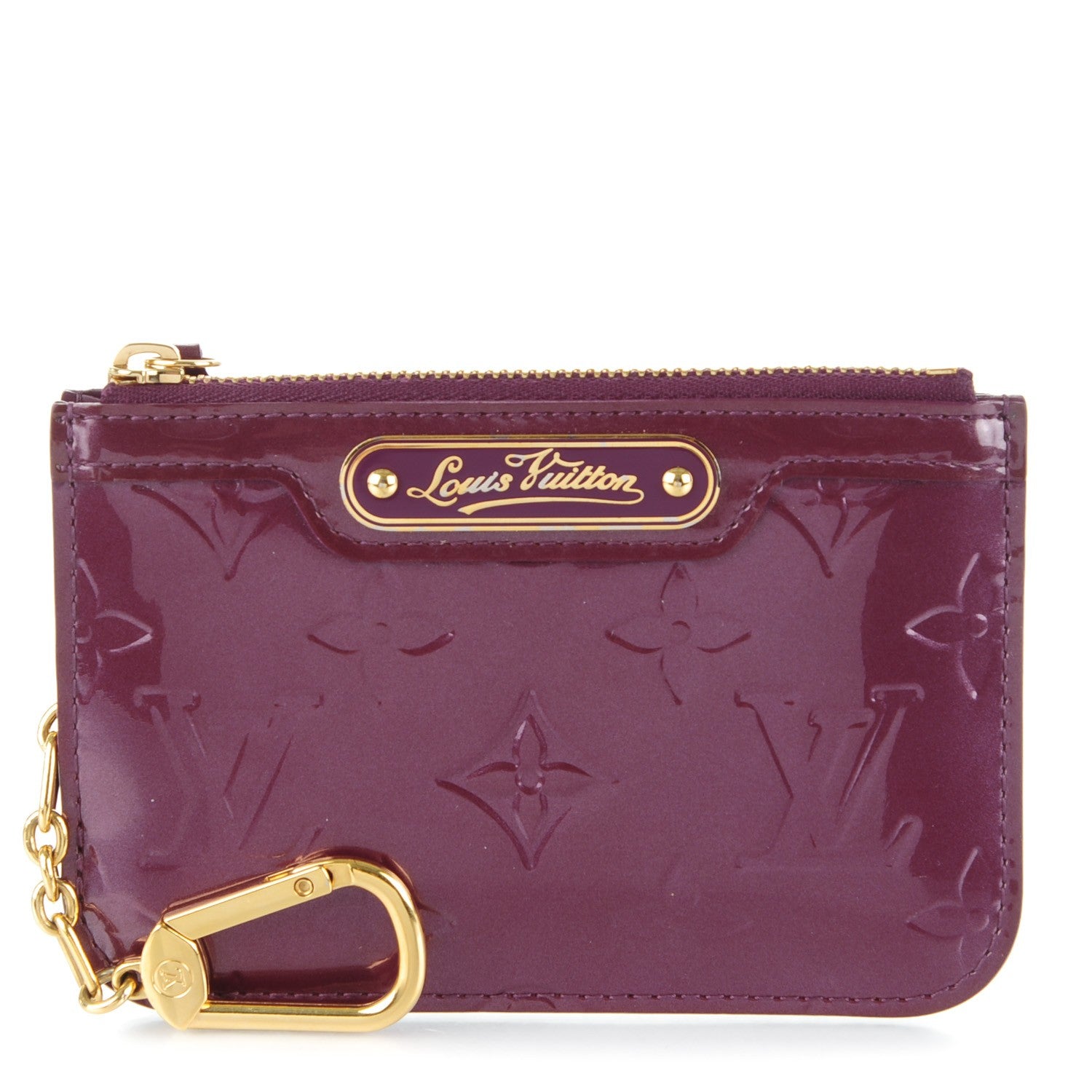 Louis Vuitton Vernis Key Pouch Violet 1 of 7