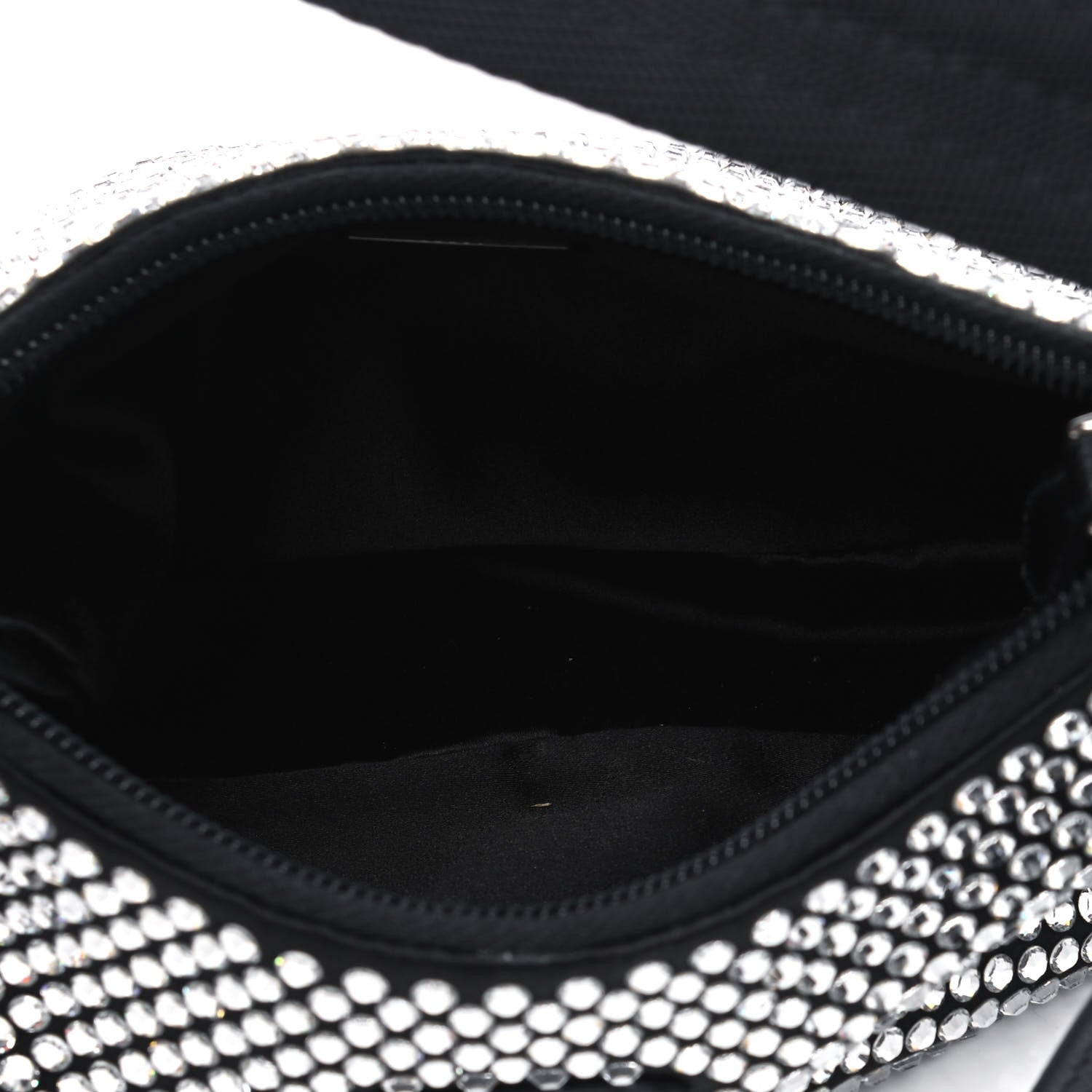 Prada Satin Crystal Mini Re-Edition 2000 Bag Cristal 4 of 4