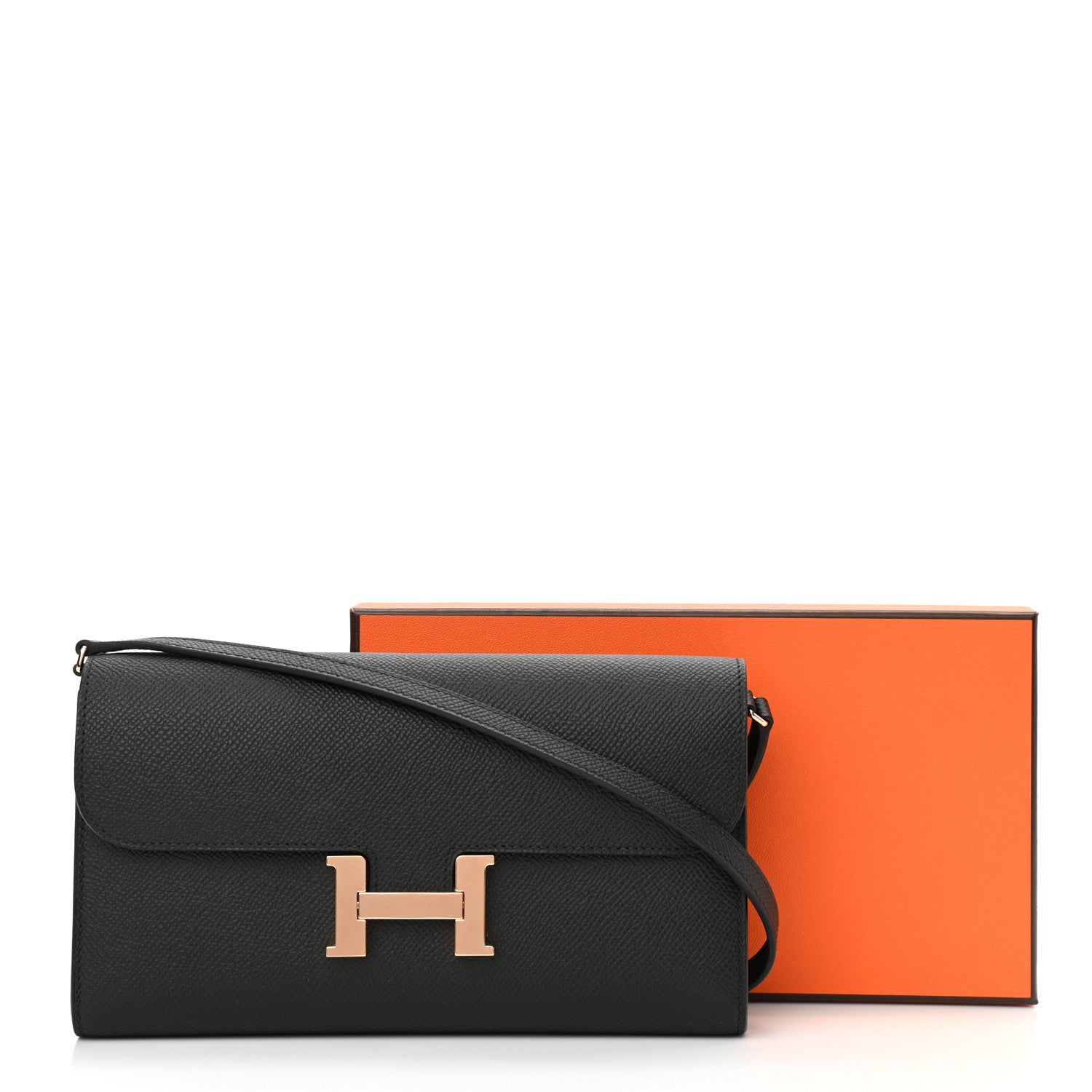 Hermes Epsom Constance Wallet To Go Black 10 of 10