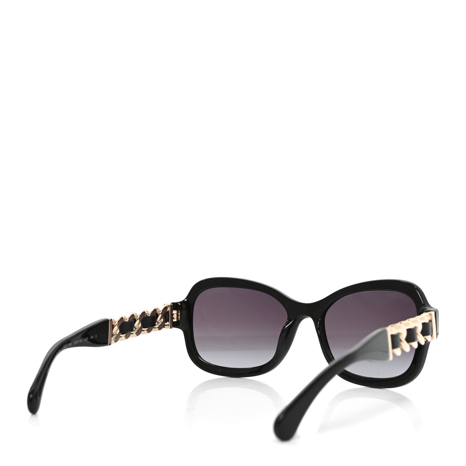 Chanel Acetate Chain Sunglasses 5465-Q Black 3 of 7