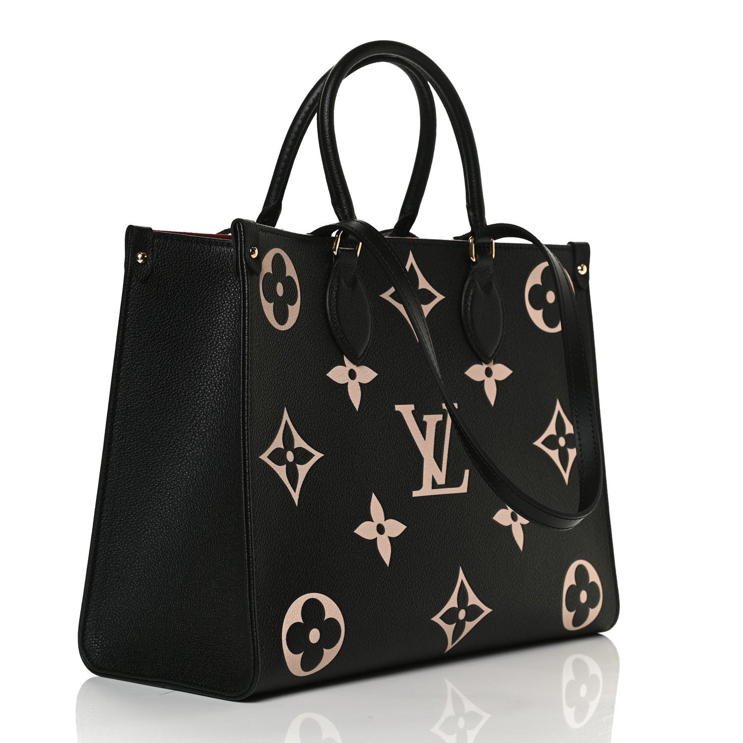 Empreinte Monogram Giant Onthego MM Black Beige