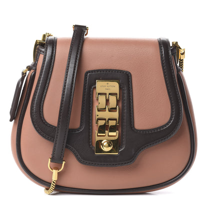 Louis Vuitton Cuir Art Deco Trapeze Rose Velours 1 of 8
