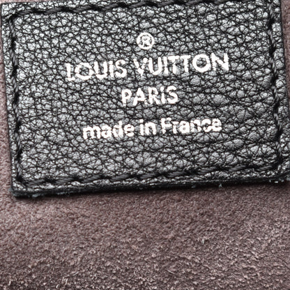 Louis Vuitton Veau Cachemire Soft Lockit MM Black 6 of 8