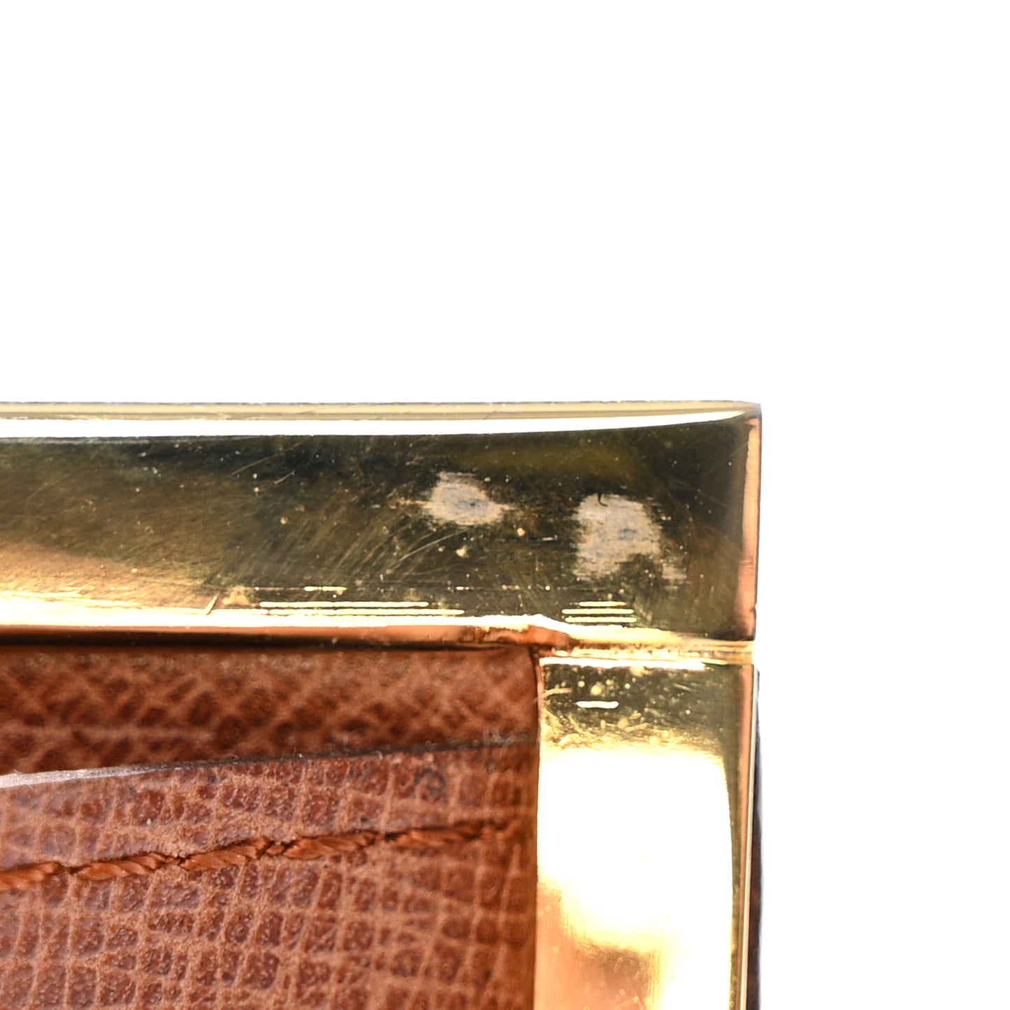 Monogram French Kiss Lock Coin Purse