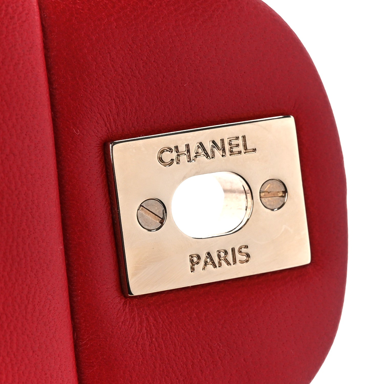 Chanel Lambskin Quilted Mini Rectangular Flap Red 7 of 12