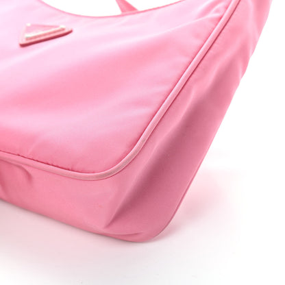 Prada Tessuto Nylon Mini Re-Edition 2000 Bag Begonia 10 of 14