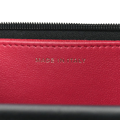 Chanel Lambskin Quilted Sweet Camellia Wallet On Chain WOC Black 7 of 13