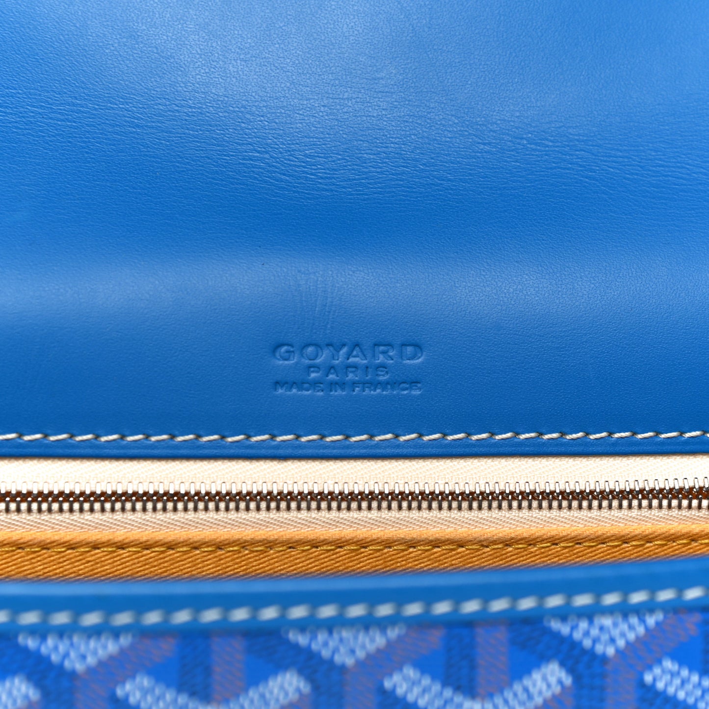 Goyardine Belvedere PM Messenger Bag Sky Blue