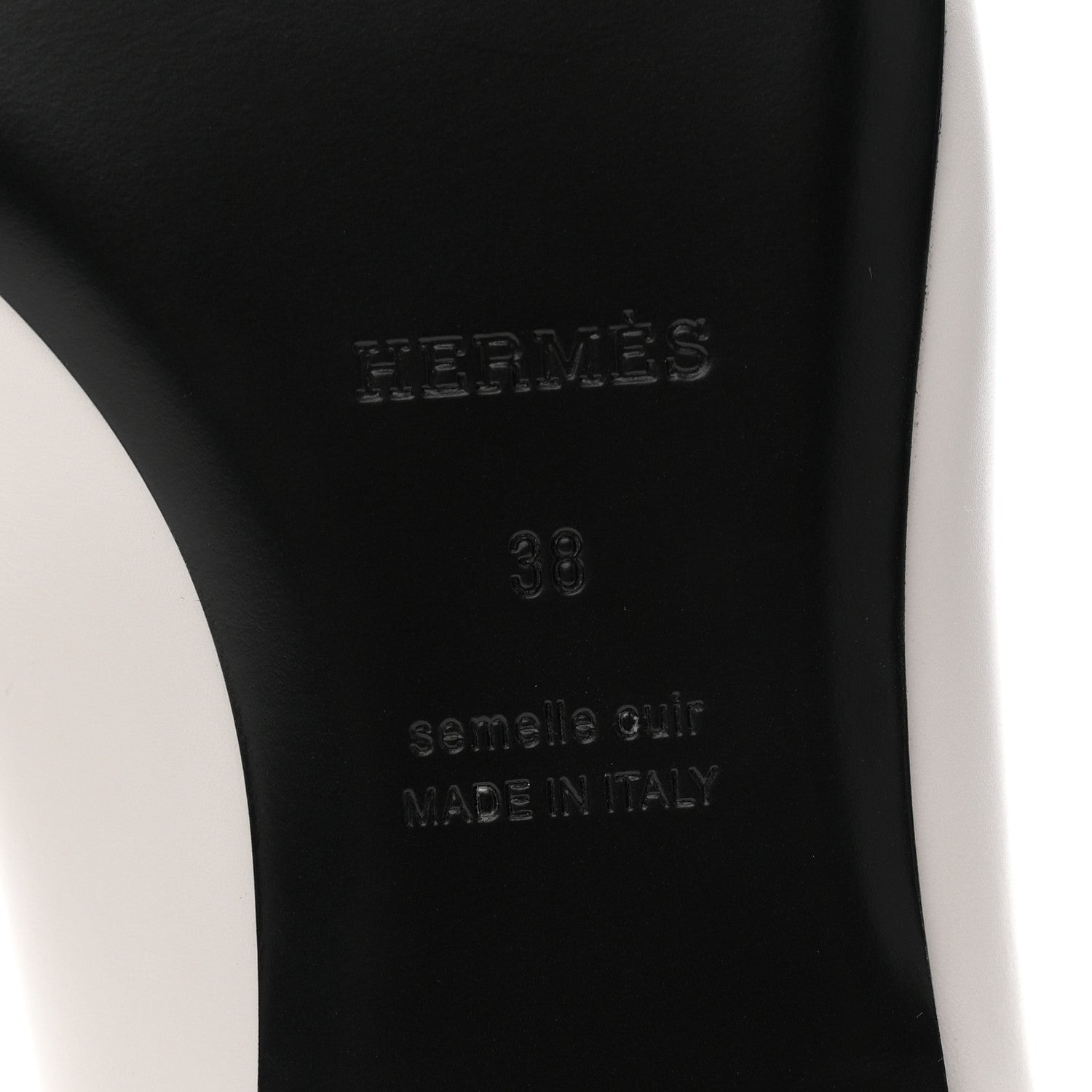 Hermes Calfskin Kelly Ballet Flat 38 Gris Clair 7 of 9