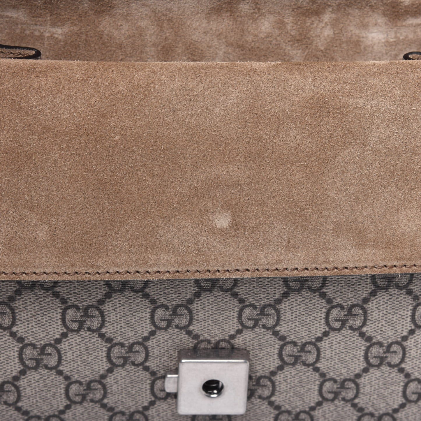 GG Supreme Monogram Mini Dionysus Shoulder Bag Taupe