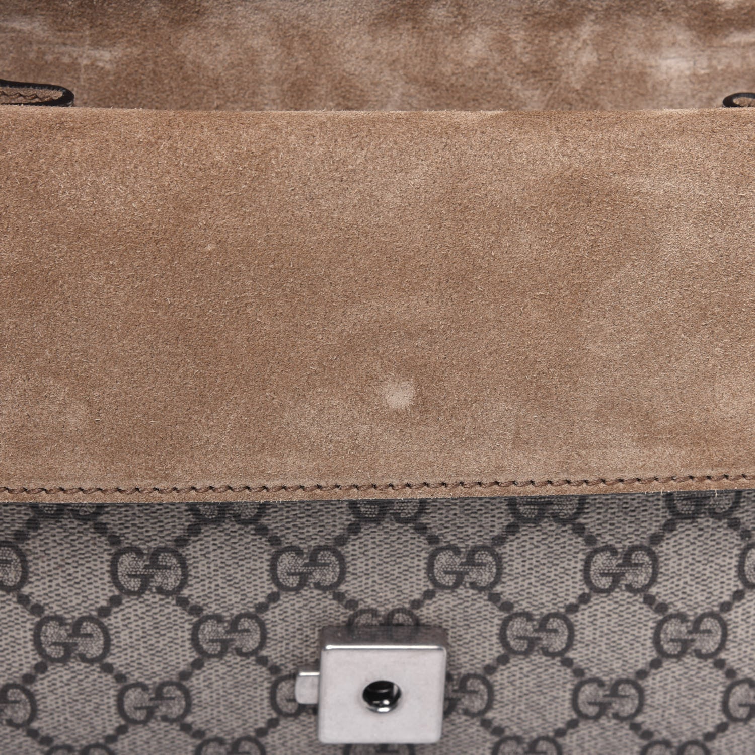 Gucci GG Supreme Monogram Mini Dionysus Shoulder Bag Taupe 11 of 15