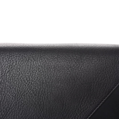 Celine Lambskin Horizontal Cabas Black 14 of 16