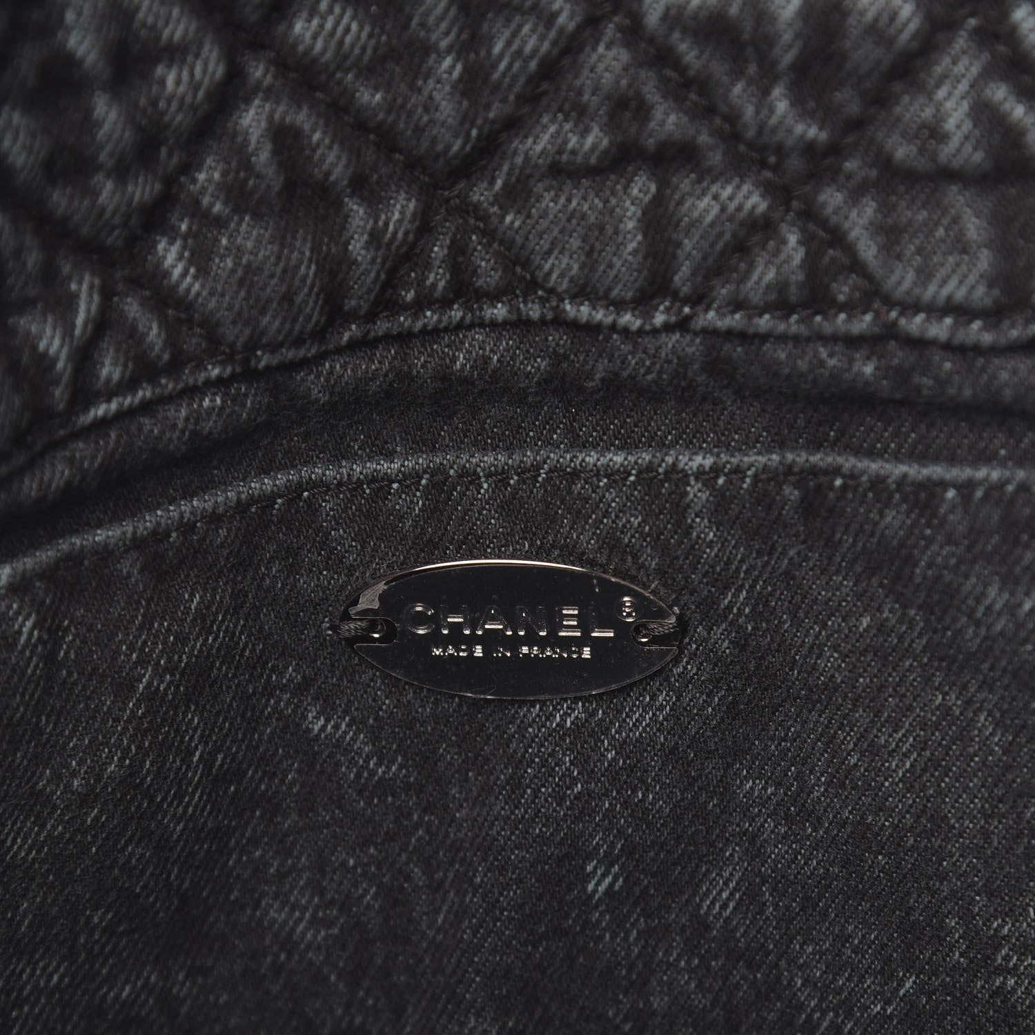 Chanel Denim Quilted Denimpression Flap Green Blue 6 of 11