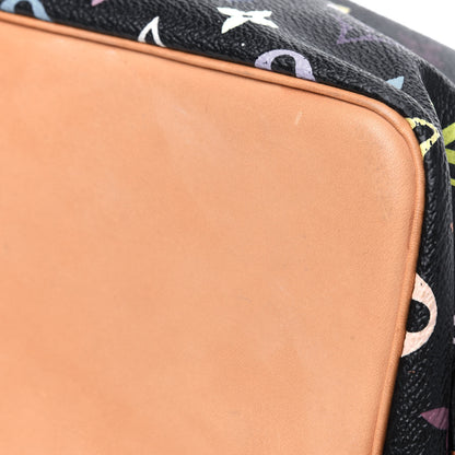Louis Vuitton Monogram Multicolor Petit Noe Black 12 of 25