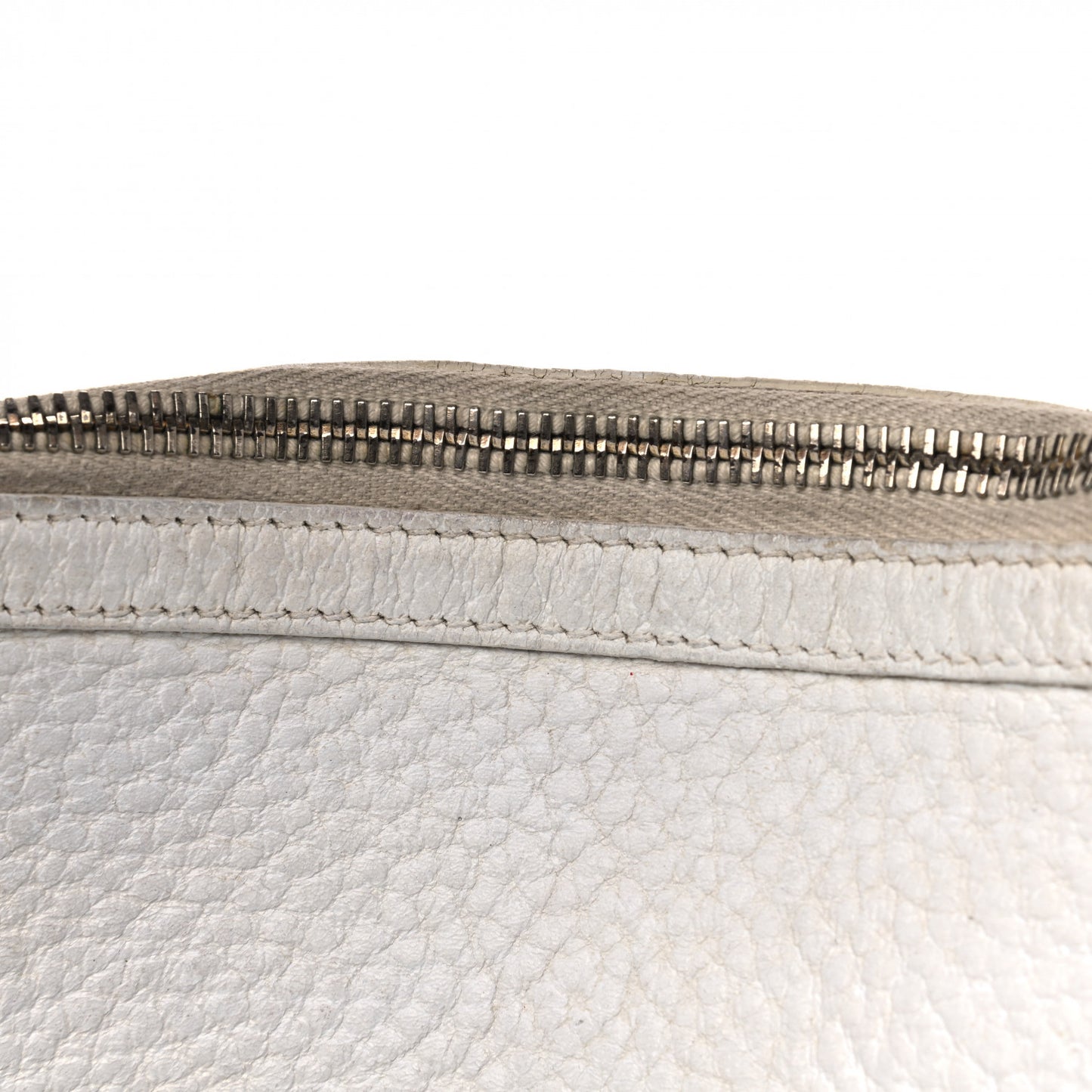Calfskin Web Blondie Hobo White