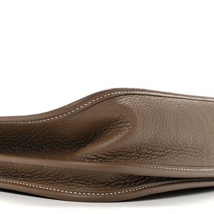 Hermes Taurillon Clemence Evelyne III PM Etoupe 9 of 11