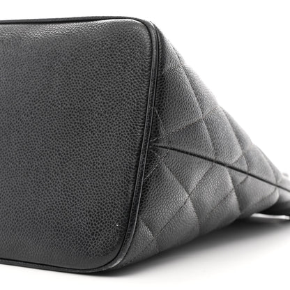 Chanel Caviar Quilted Medallion Tote Black 10 of 10