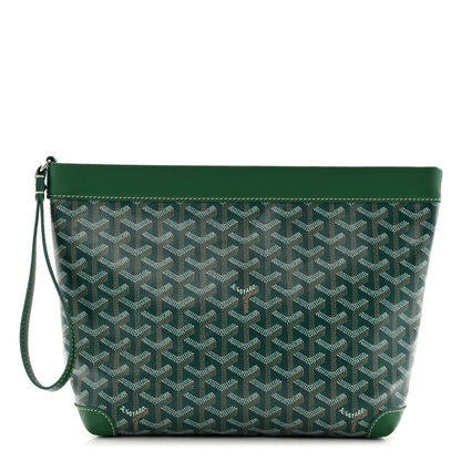 Goyard Goyardine Conti Pouch Green 1 of 6