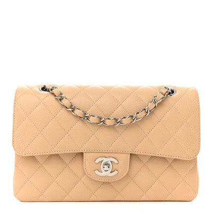 Chanel Caviar Quilted Small Double Flap Beige 1 of 11