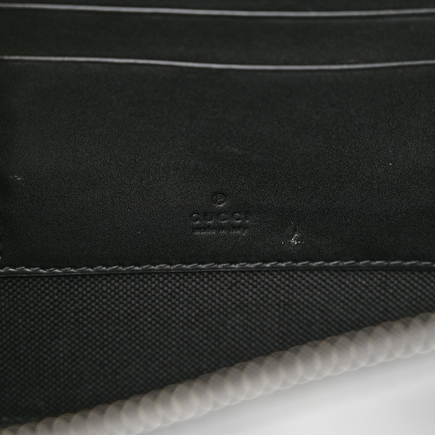 GG Supreme Monogram Web Mini Shoulder Bag Black Grey