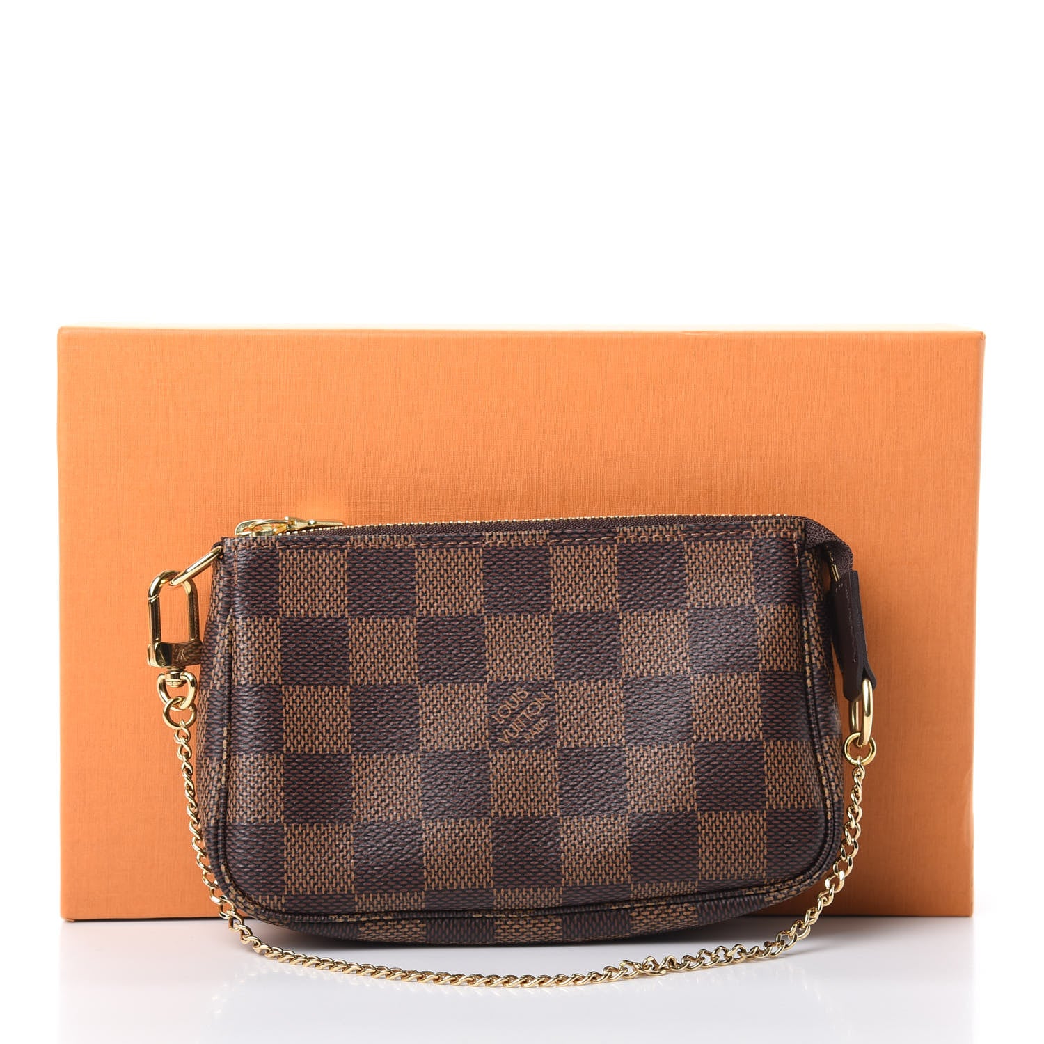 Louis Vuitton Damier Ebene Mini Pochette Accessories 8 of 8
