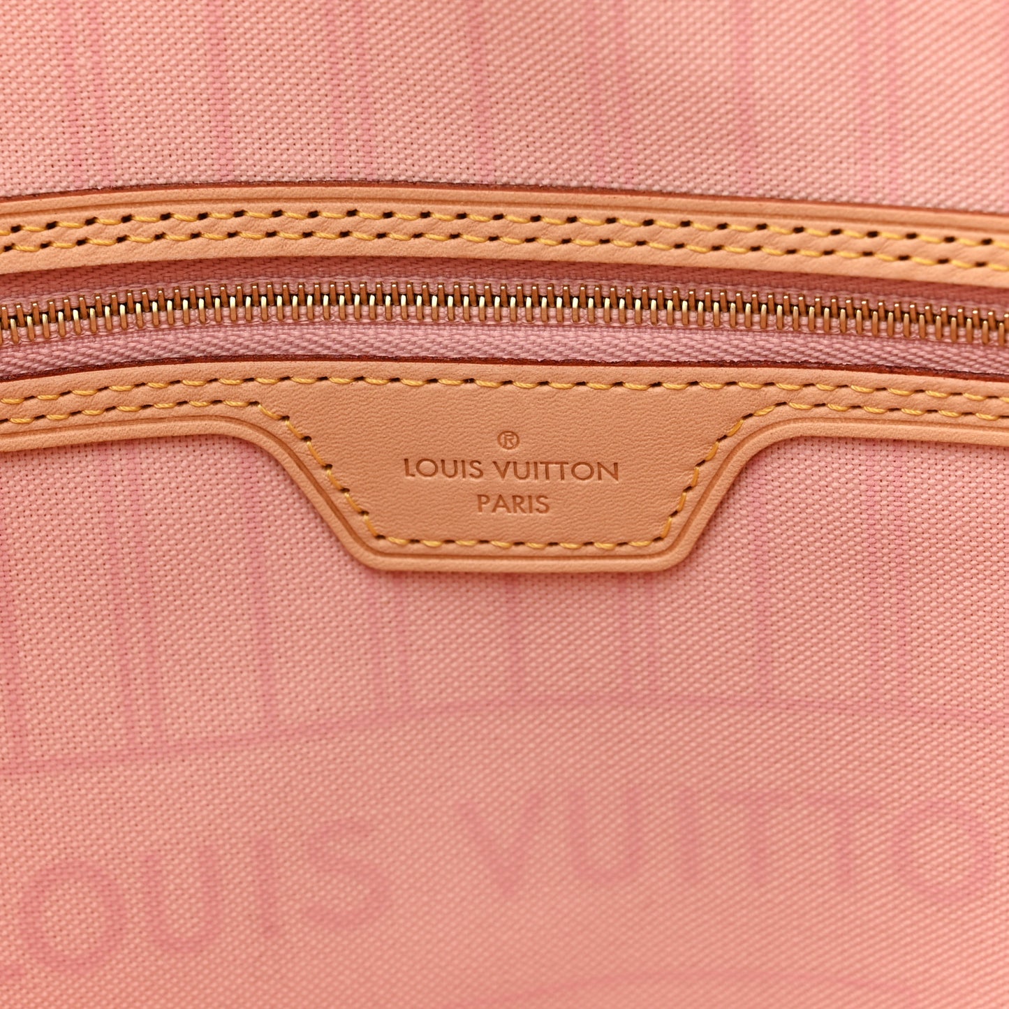 Damier Azur Neo Neverfull MM Rose Ballerine