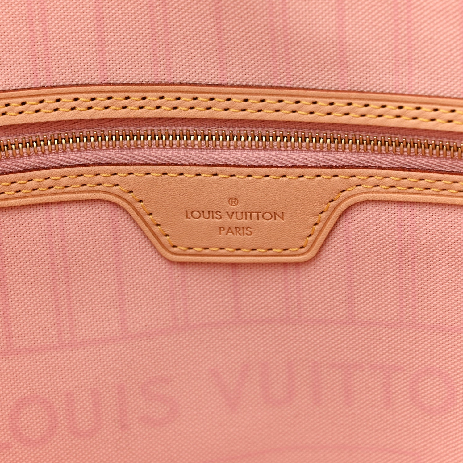 Louis Vuitton Damier Azur Neo Neverfull MM Rose Ballerine 6 of 9