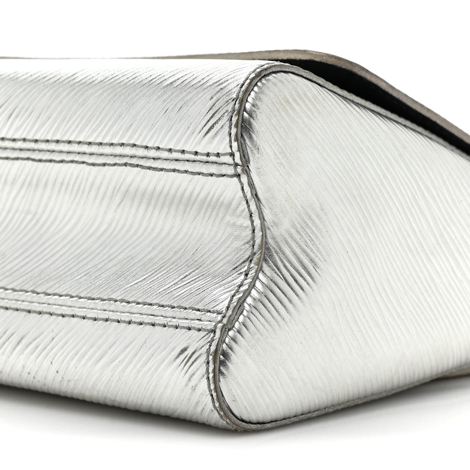 Louis Vuitton Epi Twist Shoulder Bag PM Argent 7 of 14