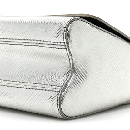 Louis Vuitton Epi Twist Shoulder Bag PM Argent 7 of 14