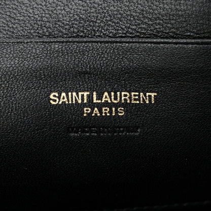 Saint Laurent Grain De Poudre Matelasse Monogram Mini Lou Camera Bag Faggio 6 of 11
