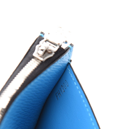 Louis Vuitton Taigarama Coin Card Holder Blue Lagoon 6 of 6