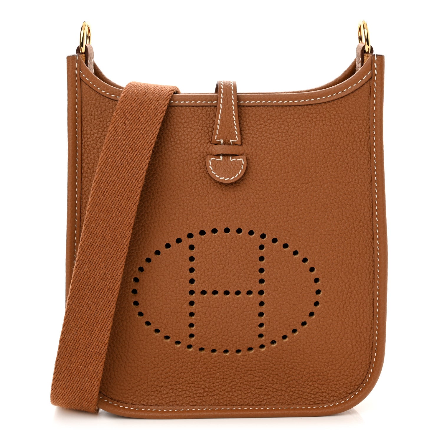 Hermes Taurillon Maurice Evelyne TPM Gold 1 of 11